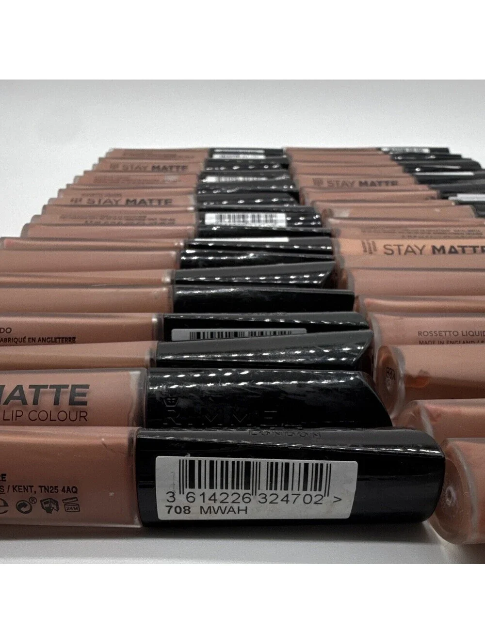 Lot 41 Rimmel Stay Matte Liquid Lip Colour Nude Matte Liquid Lipstick 6.5 mL 708